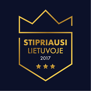 CREDITINFO sertifikuota bendrovė, Stipriausi Lietuvoje